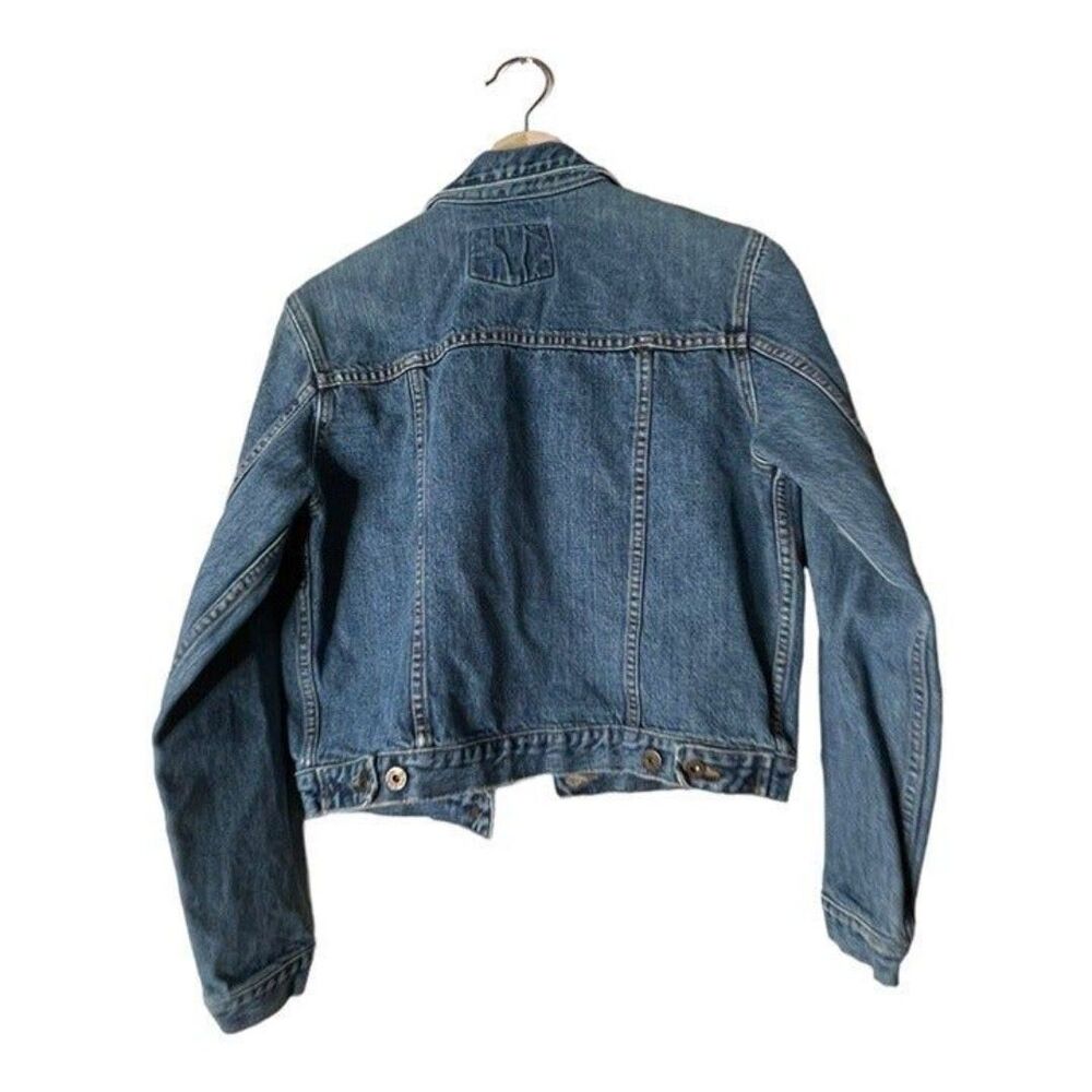 Von Dutch Jean Denim Jacket Woman’s Size M Garage Y2K - Picture 2 of 12